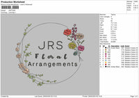 JRS LOGO for Embroidery machine