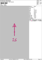 Separate Symbols Embroidery File 2 sizes