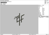 Jsuistext Embroidery File 6 sizes