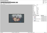 Jujutsu K Embroidery File 6 sizes