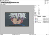 Jujutsu K Embroidery File 6 sizes