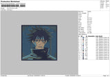 Jujutsu Box Embroidery File 4 size