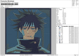 Jujutsu Box Embroidery File 4 size