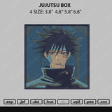 Jujutsu Box Embroidery File 4 size