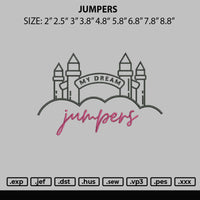 Jumpers Embroidery File 6 sizes