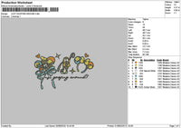Goofy3108 Embroidery File 6 sizes