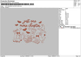 Outline Ghost Embroidery File 6 sizes