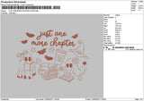 Outline Ghost Embroidery File 6 sizes
