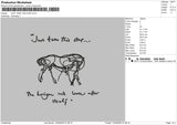 Just Take This Step Embroidery File 4 size