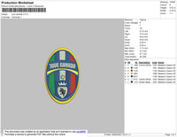 Juve Canada Embroidery File 4 size