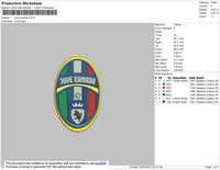 Juve Canada Embroidery File 4 size