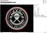 JVC Steel Buildings Embroidery File 4 size