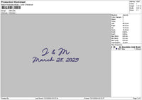 March28 Embroidery File 6 sizes
