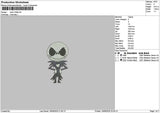 Jack Chibi 1906 Embroidery File 6 sizes