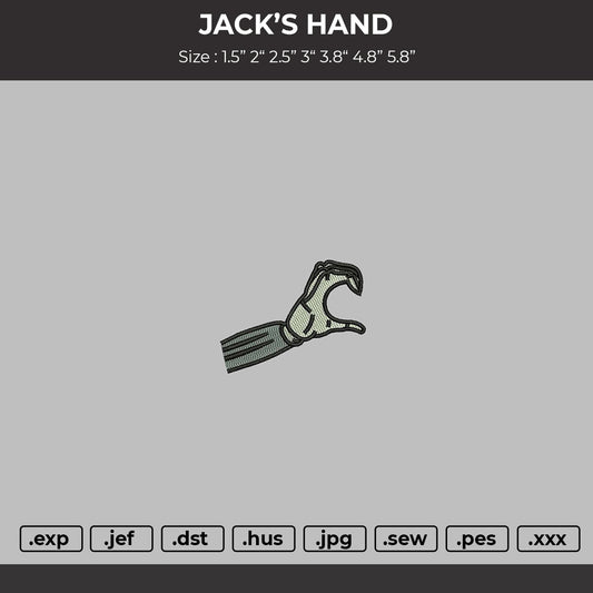 Jack's hand Embroidery File 6 sizes (Copy)