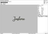 Names 2212b Embroidery File 6 sizes