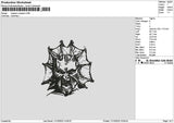 Monster 1110 Embroidery File 6 sizes