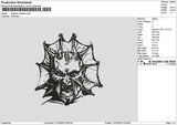 Monster 1110 Embroidery File 6 sizes