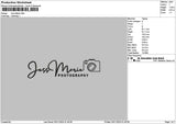 Marietext 01 Embroidery File 6 sizes