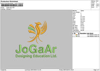 Jogaartext Embroidery 2 Files