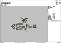 Joviznatext Embroidery File 6 sizes
