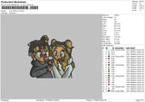 Juice Wrld V3 Embroidery File 6 sizes