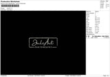 Juliart Embroidery File 4 sizes