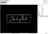 Juliart Embroidery File 4 sizes