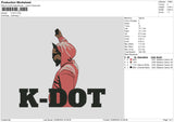 Kdot Embroidery File 6 sizes