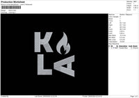 Kalatext Embroidery File 6 sizes