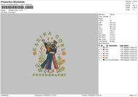 Karina Goel Embroidery File 4 size