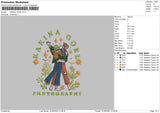 Karina Goel Embroidery File 4 size