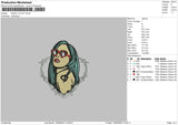Karol G Flat Embroidery File 5 sizes