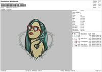 Karol G Flat Embroidery File 5 sizes