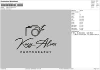 Kary Alves Embroidery File 4 size