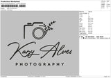 Kary Alves Embroidery File 4 size