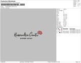 Kassandra Canta Embroidery File 4 sizes