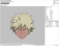 Katsuki Embroidery File 5 size