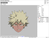 Katsuki Embroidery File 5 size