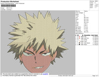 Katsuki Embroidery File 5 size