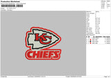 Chief0402 Embroidery File 6 sizes