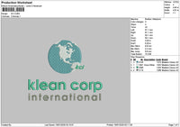 Kcitext Embroidery File 6 sizes