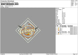 Khanstext Embroidery File 6 sizes