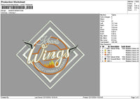 Khanstext Embroidery File 6 sizes