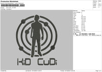 Cudi V2 Embroidery File 6 sizes