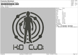 Cudi V2 Embroidery File 6 sizes