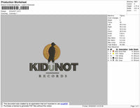Kidunot Embroidery File 4 size