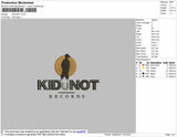 Kidunot Embroidery File 4 size