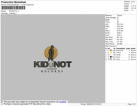 Kidunot Embroidery File 4 size
