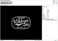 Doger Embroidery File 6 sizes